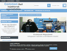 Tablet Screenshot of commonrail.hu